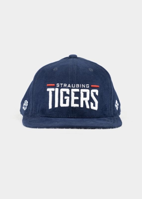 Cap "Straubing Tiger: Kord" - dunkelblau (Snapback)